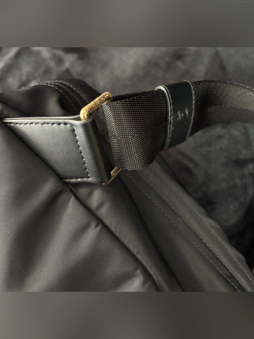 Tory Burch Backpack Black Nylon